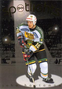 1995-96 Leaf Sisu SM-Liiga (Finnish) - Spotlights #8 Juha Hautamaa Front