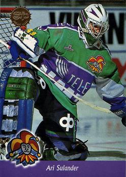 1994-95 Leaf Sisu SM-Liiga (Finnish) #41 Ari Sulander Front