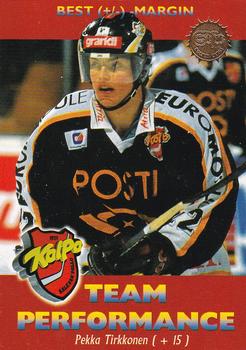 1994-95 Leaf Sisu SM-Liiga (Finnish) #171 Pekka Tirkkonen Front