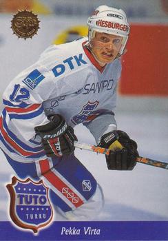 1994-95 Leaf Sisu SM-Liiga (Finnish) #212 Pekka Virta Front