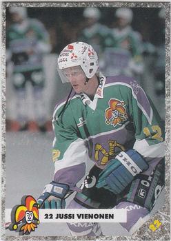 1993-94 Leaf Sisu SM-Liiga (Finnish) #22a Jussi Vienonen Front