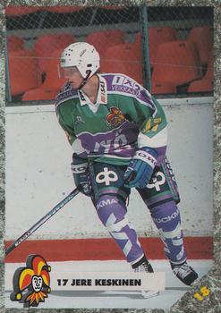 1993-94 Leaf Sisu SM-Liiga (Finnish) #18 Jere Keskinen Front