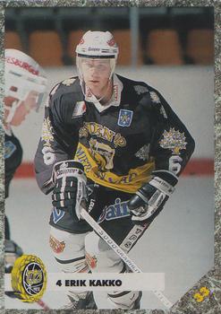 1993-94 Leaf Sisu SM-Liiga (Finnish) #33 Erik Kakko Front