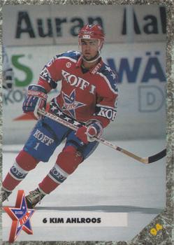1993-94 Leaf Sisu SM-Liiga (Finnish) #94 Kim Ahlroos Front