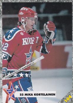 1993-94 Leaf Sisu SM-Liiga (Finnish) #104 Mika Kortelainen Front