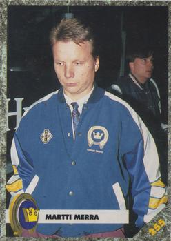 1993-94 Leaf Sisu SM-Liiga (Finnish) #255 Martti Merra Front