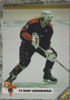 1993-94 Leaf Sisu SM-Liiga (Finnish) #292 Sami Lekkerimäki Front