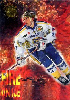 1994-95 Leaf Sisu SM-Liiga (Finnish) - Fire on Ice #12 Petro Koivunen Front