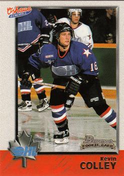 1998 Bowman CHL #37 Kevin Colley Front