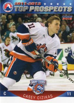 2011-12 Choice AHL Top Prospects #6 Casey Cizikas Front
