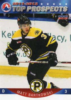 2011-12 Choice AHL Top Prospects #33 Matt Bartkowski Front