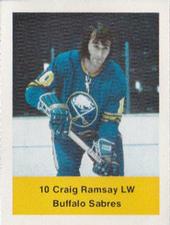 1974-75 NHL Action Stamps #NNO Craig Ramsay Front