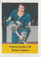 1974-75 NHL Action Stamps #NNO Norm Gratton Front