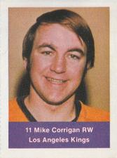1974-75 NHL Action Stamps #NNO Mike Corrigan Front