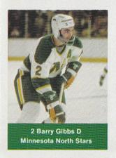1974-75 NHL Action Stamps #NNO Barry Gibbs Front