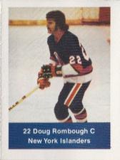 1974-75 NHL Action Stamps #NNO Doug Rombough Front