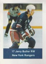1974-75 NHL Action Stamps #NNO Jerry Butler Front