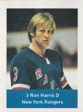 1974-75 NHL Action Stamps #NNO Ron Harris Front