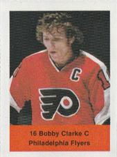 1974-75 NHL Action Stamps #NNO Bobby Clarke Front