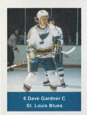 1974-75 NHL Action Stamps #NNO Dave Gardner Front