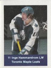 1974-75 NHL Action Stamps #NNO Inge Hammarstrom Front
