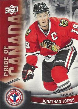 2012 Upper Deck National Hockey Card Day Canada #10 Jonathan Toews Front