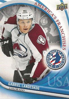 2012 Upper Deck National Hockey Card Day USA #1 Gabriel Landeskog Front
