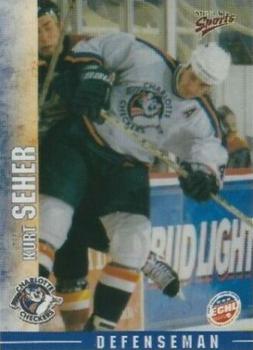 2000-01 Multi-Ad Charlotte Checkers (ECHL) #7 Kurt Seher Front