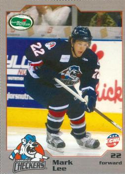2006-07 Last Minute Golfer Charlotte Checkers (ECHL) #26 Mark Lee Front