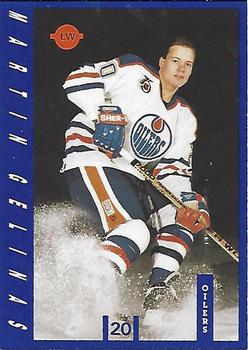 1991-92 IGA Edmonton Oilers #NNO Martin Gelinas Front