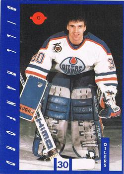 1991-92 IGA Edmonton Oilers #NNO Bill Ranford Front