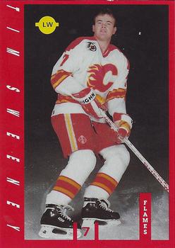 1991-92 IGA Calgary Flames #NNO Tim Sweeney Front