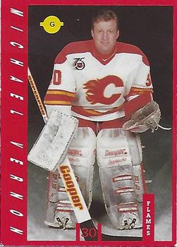 1991-92 IGA Calgary Flames #NNO Mike Vernon Front