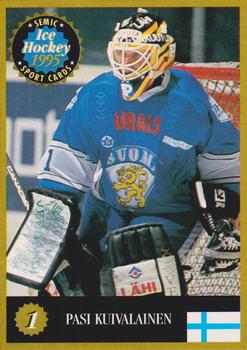 1995 Semic Ice Hockey (Finnish) #1 Pasi Kuivalainen Front