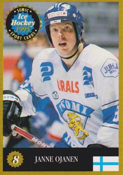 1995 Semic Ice Hockey (Finnish) #8 Janne Ojanen Front