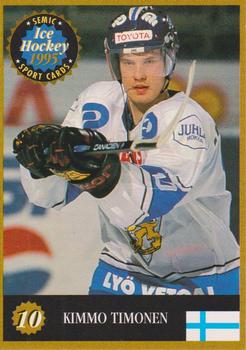 1995 Semic Ice Hockey (Finnish) #10 Kimmo Timonen Front
