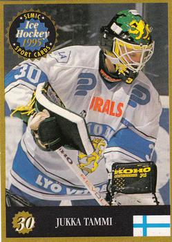 1995 Semic Ice Hockey (Finnish) #30 Jukka Tammi Front