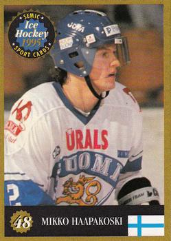 1995 Semic Ice Hockey (Finnish) #48 Mikko Haapakoski Front
