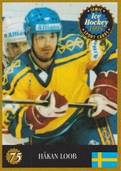 1995 Semic Ice Hockey (Finnish) #75 Håkan Loob Front
