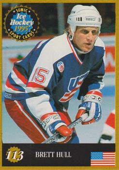 1995 Semic Ice Hockey (Finnish) #113 Brett Hull Front