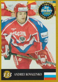1995 Semic Ice Hockey (Finnish) #133 Andrei Kovalenko Front