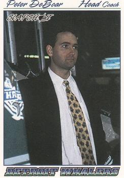 1995-96 Slapshot OHL #80 Peter DeBoer Front