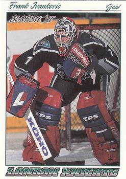 1995-96 Slapshot OHL #156 Frank Ivankovic Front