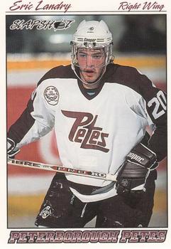 1995-96 Slapshot OHL #318 Eric Landry Front