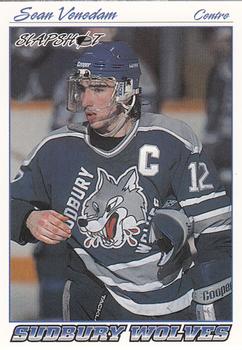 1995-96 Slapshot OHL #393 Sean Venedam Front