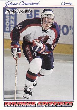 1995-96 Slapshot OHL #411 Glenn Crawford Front