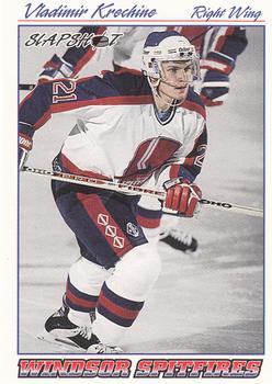 1995-96 Slapshot OHL #422 Vladimir Krechin Front