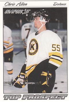 1995-96 Slapshot OHL #433 Chris Allen Front