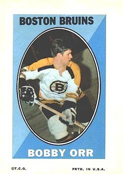 1970-71 Topps - Sticker Stamps #NNO Bobby Orr Front