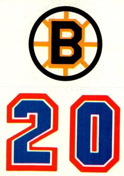 1985-86 Topps - Stickers #31 Boston Bruins Front